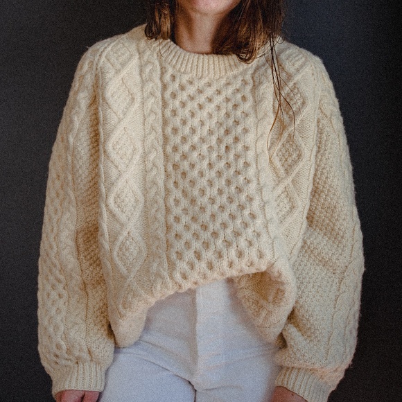 Vintage Sweaters - Vintage Blarney Irish Fishmen Sweater